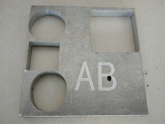 Aluminum plate engraving and cutting